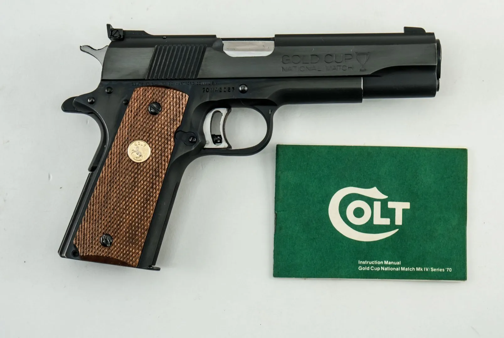 Colt Gold Cup National Match 1911 Pistol N4302770 | Online Gun Auction