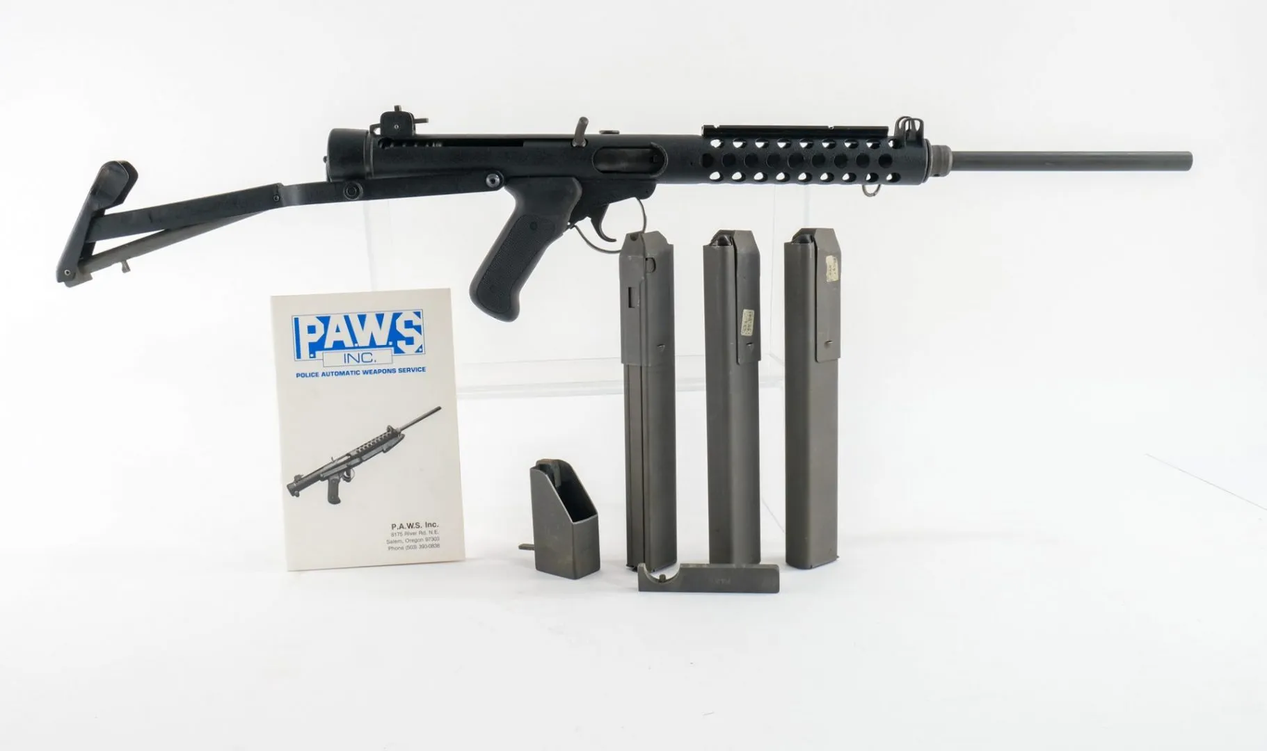 P.A.W.S. INC ZX8 .45 ACP Rifle Auctions | Online Rifle Auctions