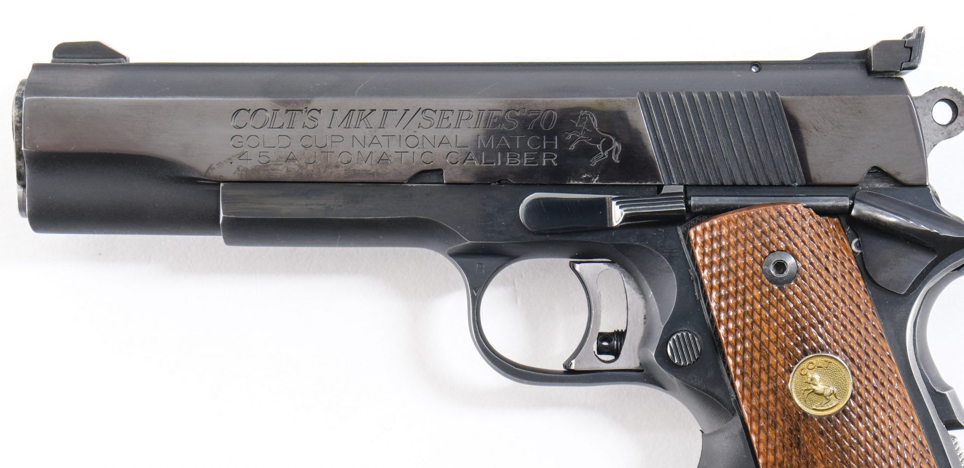Colt Mk IV Series 70 Gold Cup NM Pistol | Online Firearms Auction