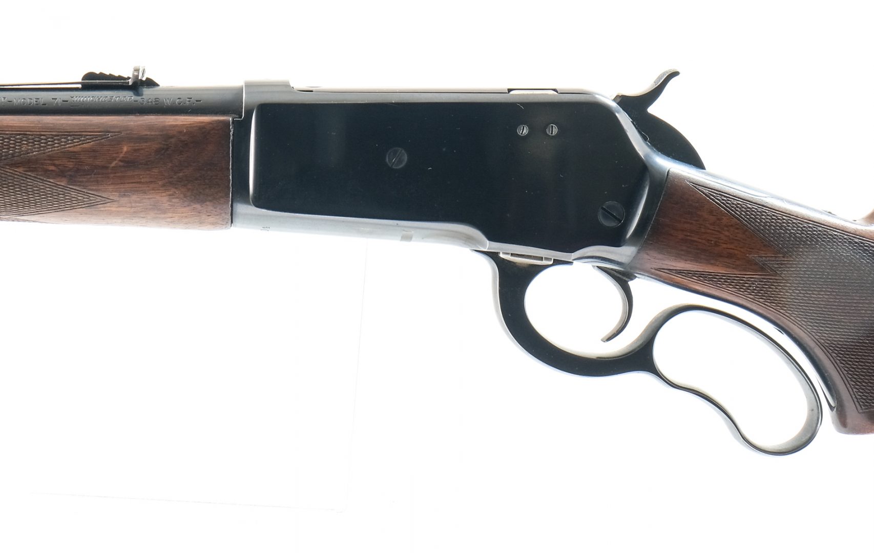 Winchester 71 .348 W.C.F. Lever Action Rifle Auction