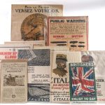 10 WWI War British, French posters