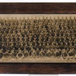 3 framed military yardlongs auction