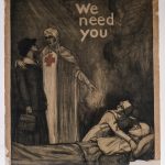 5 WWI era Red Cross Posters