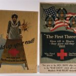 5 WWI era Red Cross Posters