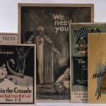 5 WWI era Red Cross Posters