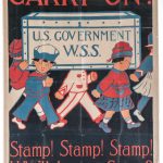 6 WWI War Saving Stamps Posters