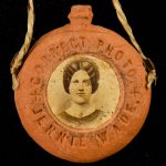 Civil War Jennie Wade Clay Pendant