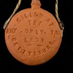 Civil War Jennie Wade Clay Pendant