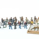 Mixed Dimestore Cast Metal Figures