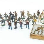 Mixed Dimestore Cast Metal Figures