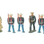 Mixed Dimestore Cast Metal Figures