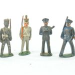 Mixed Dimestore Cast Metal Figures