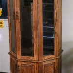 Oak Gun Cabinet Display