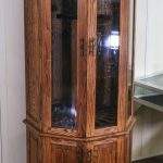 Oak Gun Cabinet Display