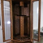 Oak Gun Cabinet Display