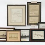 Seven Framed Military Documents