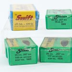Sierra and Swift .25 Caliber Bullets