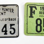 Vintage Hunting Permits Fishing Group