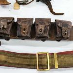 Vintage Military Leather Belts and Gear