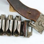 Vintage Military Leather Belts and Gear