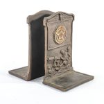 WWI American Legion Bronze Bookends