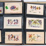 WWI Era Silk Embroidered Postcards
