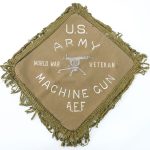 WWI Veteran Machine Gun Pillow Cover