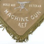 WWI Veteran Machine Gun Pillow Cover