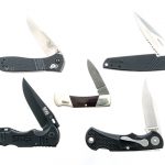 5 Pcs Folding Pocket Knife Lot Auction