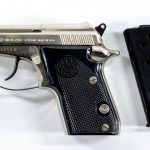 Beretta 21A .25 Bright Nickel Pistol Auction