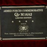 Colt M16A2 USMC Commemorative Rifle Auction