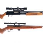 Mossberg 500 152 12 Ga .22 LR 2 Pcs Shotgun Rifle Auction