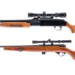 Mossberg 500 152 12 Ga .22 LR 2 Pcs Shotgun Rifle Auction