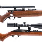 Three .22 Rifles: Mossberg & Marlin