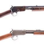 Two .22 Pump Action Rifle Auctions Winchester / Marlin