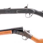 Two Black Powder Hunting Guns: Rifle & Shotgun