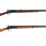 Two H&R Huntsman 12ga BP Shotguns