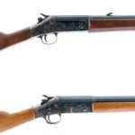 Two H&R Huntsman 12ga BP Shotguns