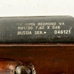 Two Russian Mosin Nagant M91/30 Rifle