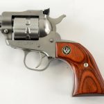 Two Stainless Steel Ruger .22 Revolvers