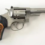 Two Stainless Steel Ruger .22 Revolvers