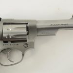 Two Stainless Steel Ruger .22 Revolvers