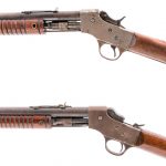 Two Stevens Model 70 .22 Cal Pump Action Rifle