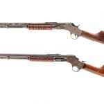 Two Stevens Model 70 .22 Cal Pump Action Rifle