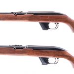 Two Winchester Model 77 .22 LR Semi Auto Rifles