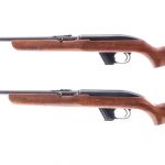 Two Winchester Model 77 .22 LR Semi Auto Rifles