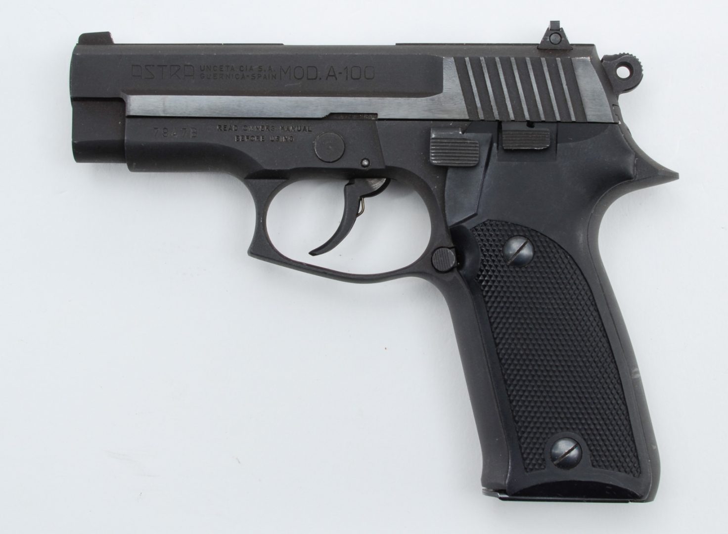 Astra A-100 9mm Pistol: Online Firearms auction