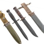 Seven US Military Knives and Bayonets