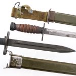 Seven US Military Knives and Bayonets