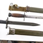 Seven US Military Knives and Bayonets